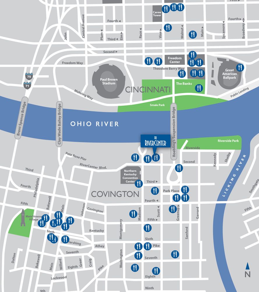 RiverCenter I: 50 E Rivercenter Blvd, Covington, KY 41011